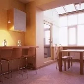 Їдальні в сучасному стилі, сучасний стиль в інтер’єрі їдальні, Фото - Фотодизайну сучасному