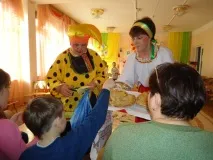 Сценарій свята у фольклорному стилі «Веселий ярмарок» для дітей старшого дошкільного віку фольклорному