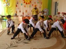 Сценарій свята у фольклорному стилі «Веселий ярмарок» для дітей старшого дошкільного віку сценарій