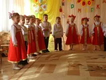 Сценарій свята у фольклорному стилі «Веселий ярмарок» для дітей старшого дошкільного віку фольклорному