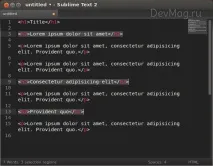 Sublime Text 2 Sublime