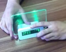 Світиться LED будильник з дошкою для записів будильник
