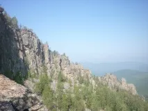 Туристичні місця Башкортостану - Айгір та скелі хребта Караташ скелі