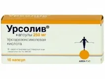 Урсолів (Ursoliv) опис препарату інструкція застосування, ціна, протипоказання, форма урсолів