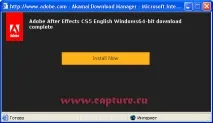 Скачуємо безкоштовно Adobe After Effects CS5 скачуємо