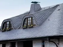 Сланцева покрівля – елітний варіант покриття даху сланцева