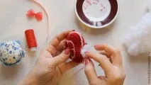 В’яжемо Сердечко майстер-клас зі створеннядекоративної підвіски – Ярмарок Майстрів яжемо