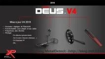XP Deus V4 - особливості прошивки та новинок новинок