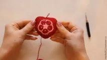 В’яжемо Сердечко майстер-клас зі створеннядекоративної підвіски – Ярмарок Майстрів майстер-клас