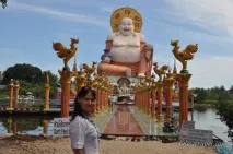 Храм Плай Лем (Wat Plai Leam) на Самуї leam