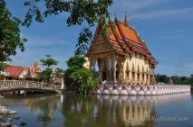 Храм Плай Лем (Wat Plai Leam) на Самуї leam