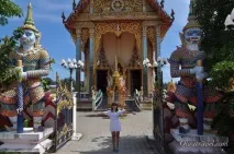 Храм Плай Лем (Wat Plai Leam) на Самуї храм