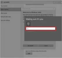 Windows Hello налаштування детальна інструкція hello