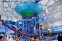 АКВАПАРК «ВОДНИЙ КУБ» (WATER CUBE) ПЕКІН, КИТАЙ водний