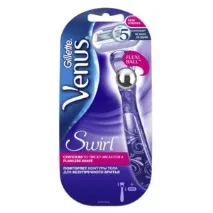 Бритвенний верстат Gillette Venus Swirl, з 1 змінною касетою - «Новий станок для бритв - як нове swirl