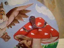 Декупаж та трохи бісеру декупаж