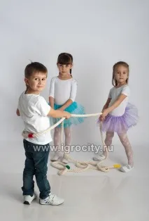 Дитяча гра Перетягування каната канат
