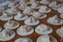 Домашні пельмені на кефірі. домашні