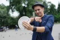 Експеримент ілюзіоніст на вулицяхАлмати експеримент