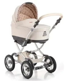 Geoby C706 Baby 05, Дитяча коляска для новонароджених на поворотних колесах, спальня люлька, дитяча