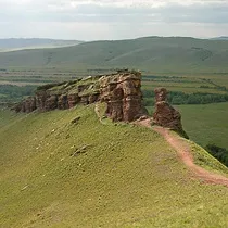 Гірська гряда Скрині в Хакасії - Україна, Україна україна