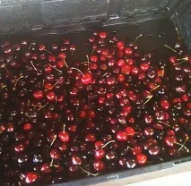 Готуємо десерт «Вишнева гірка» покрокова рецептура, фото покрокова