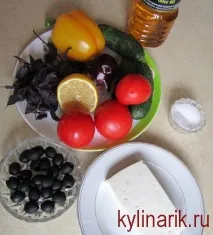 Грецький салат салат