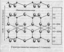 Структура глинистих мінералів 2 1 структура