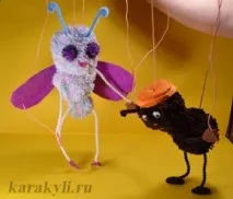 Бабка та Мураха – сценарій для домашнього лялькового театру, КАРАКУЛІ бабка