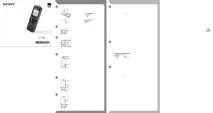 Інструкція з експлуатації Sony ICD-PX333, 2 сторінки інструкція