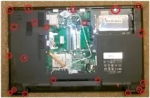 Як розібрати ноутбук Acer Aspire 5553G у подробицях acer
