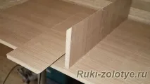 Як з’єднати деталі ЛДСП торцями, під кутом на вус лдсп