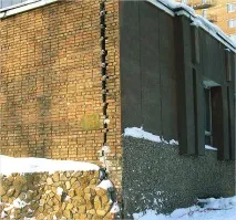 Як закласти тріщину на внутрішній або зовнішній стіні будинку внутрішній