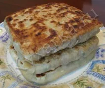 Китайські листкові коржики з м’ясом коржики