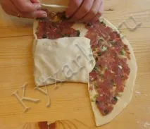 Китайські листкові коржики з м’ясом ясом