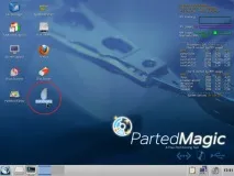 Клонування жорсткого диска за допомогою Parted Magic жорсткого
