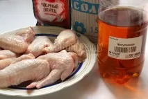 Курячі крильця, тушковані в пиві, покроковий рецепт з фото. пиві