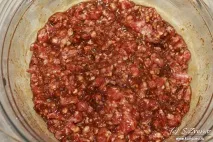 Багатошарові китайські коржики Жоубін з м’ясом (рецепт з фото) коржики