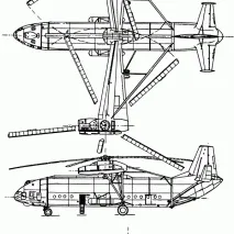 Багатоцільовий транспортний вертоліт В-12 багатоцільовий