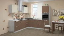 Шпалери кольору капучино в інтер’єрі. капучино