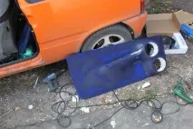 Обшивка дверей, примірка! дверей