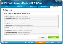 Огляд програми Spyware Doctor with AntiVirus 2012 spyware
