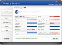Огляд програми Free Window Registry Repair window