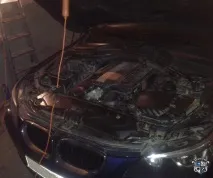 Очищення радіатора BMW E60 радіатора