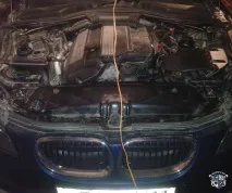 Очищення радіатора BMW E60 радіатора