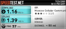 Огляд CDMA-модему Axesstel MV110 MV110