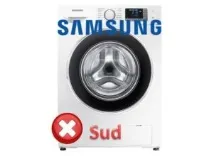 Помилка SUD пральної машини Samsung пральної