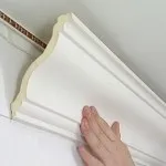 Стельовий плінтус для натяжних стель стельовий