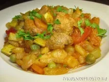 Рагу з м’ясом у мультиварці - рецепт з фото, І смачно іпросто ясом