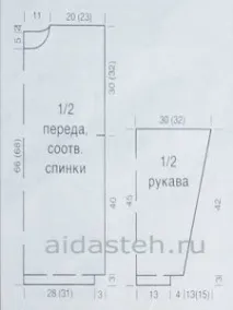 Пуловер і шарф із синельної пряжі пряжі